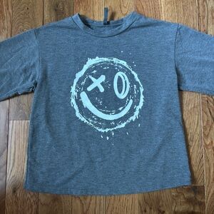 Revelation XO Smiley Face Long Sleeve Top